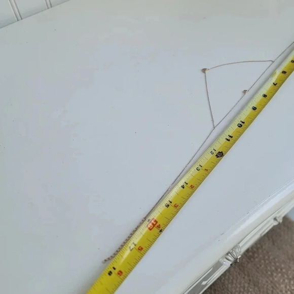 Womens N925 Silver Plated Rose Gold Heart Layered Pendant Necklace Choker Gift - Picture 5 of 9